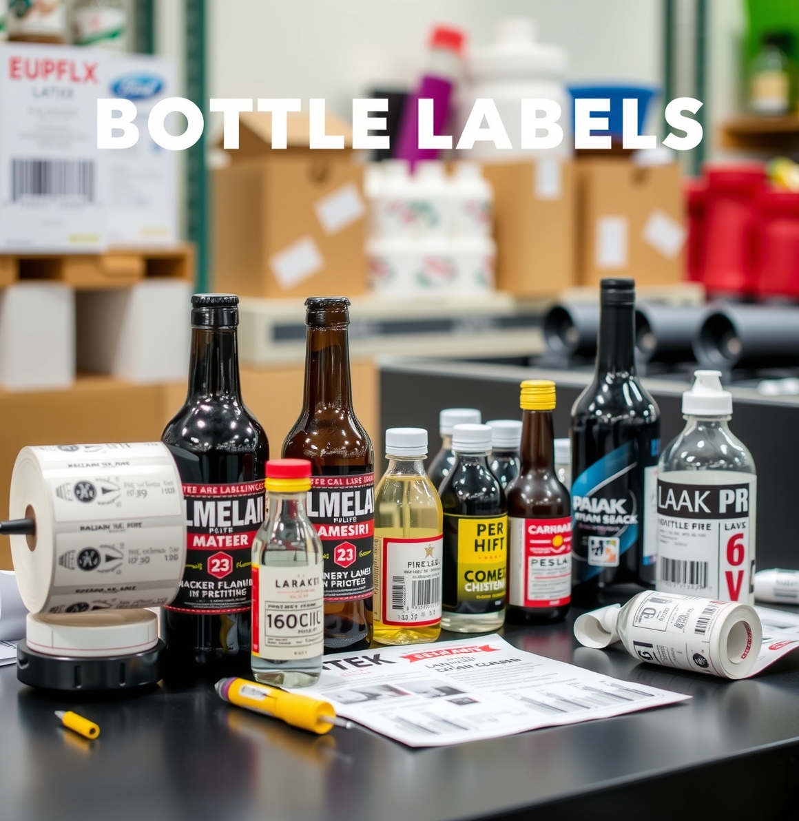 Custom Bottle Labels Printing Guide