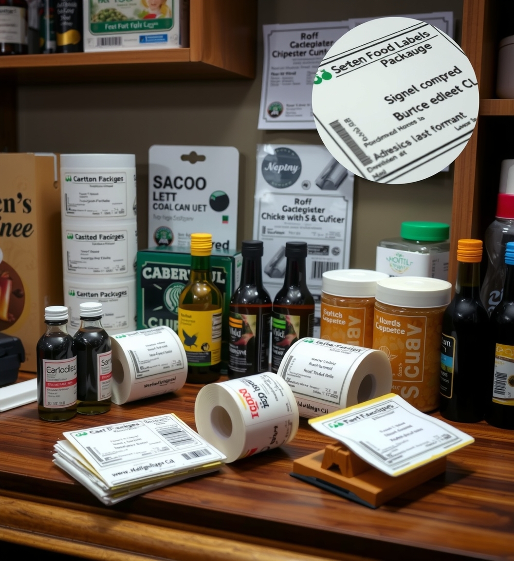 Custom Food Labels Printing Guide