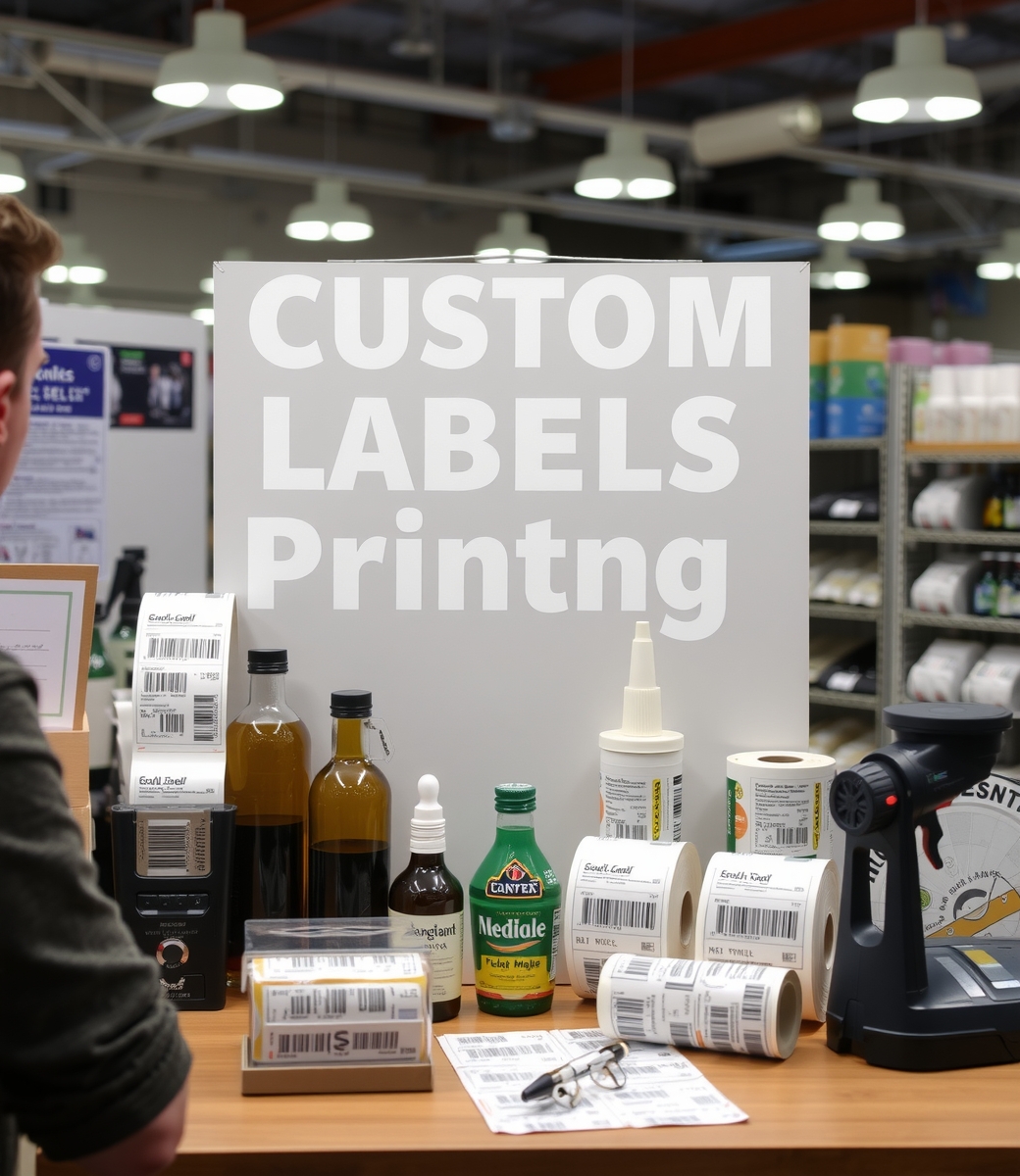 Preparation visual for Custom Labels Printing Online Guide