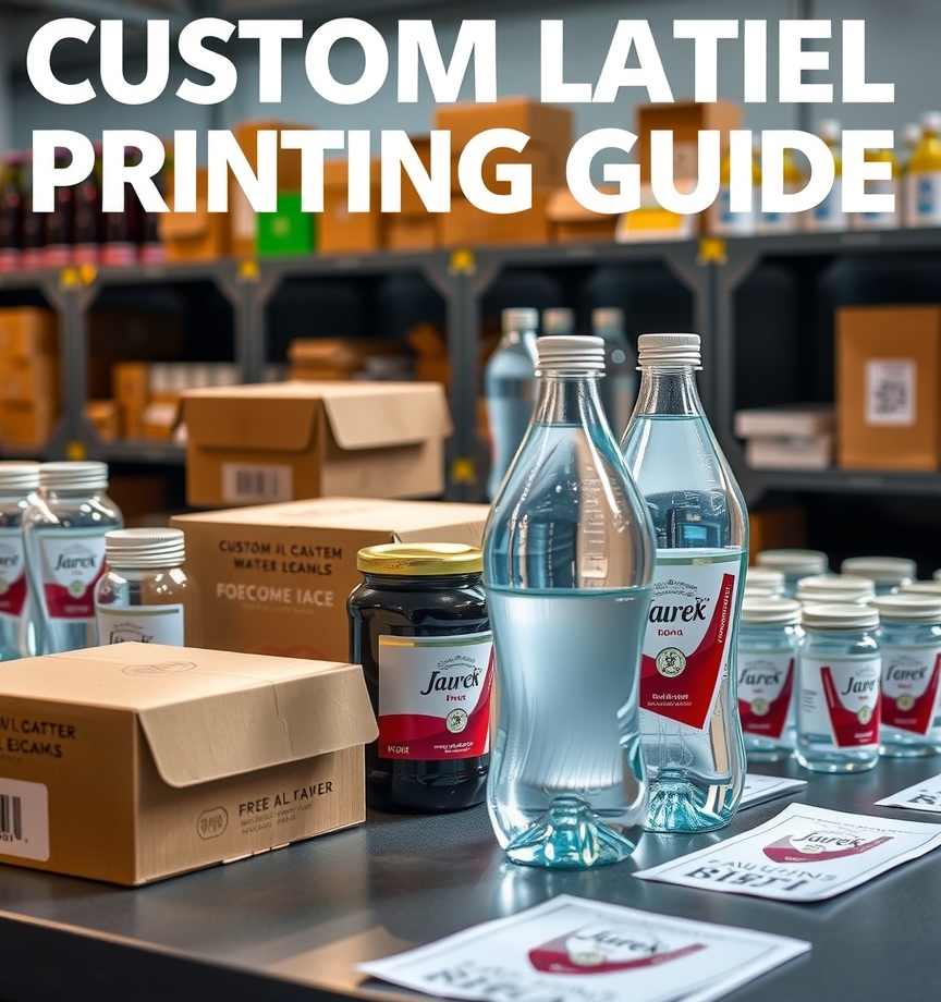 Checklist for Custom Water Bottle Labels Printing Guide