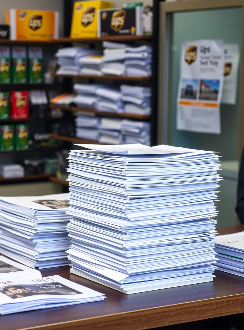 Preparation visual for Ups Store Color Copies Price