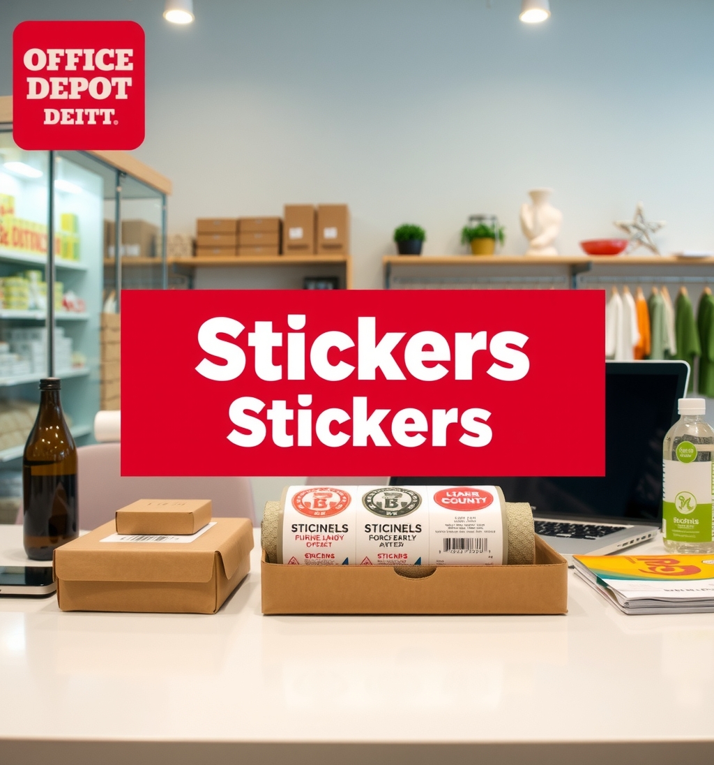 Office Depot Stickers Printing Guide