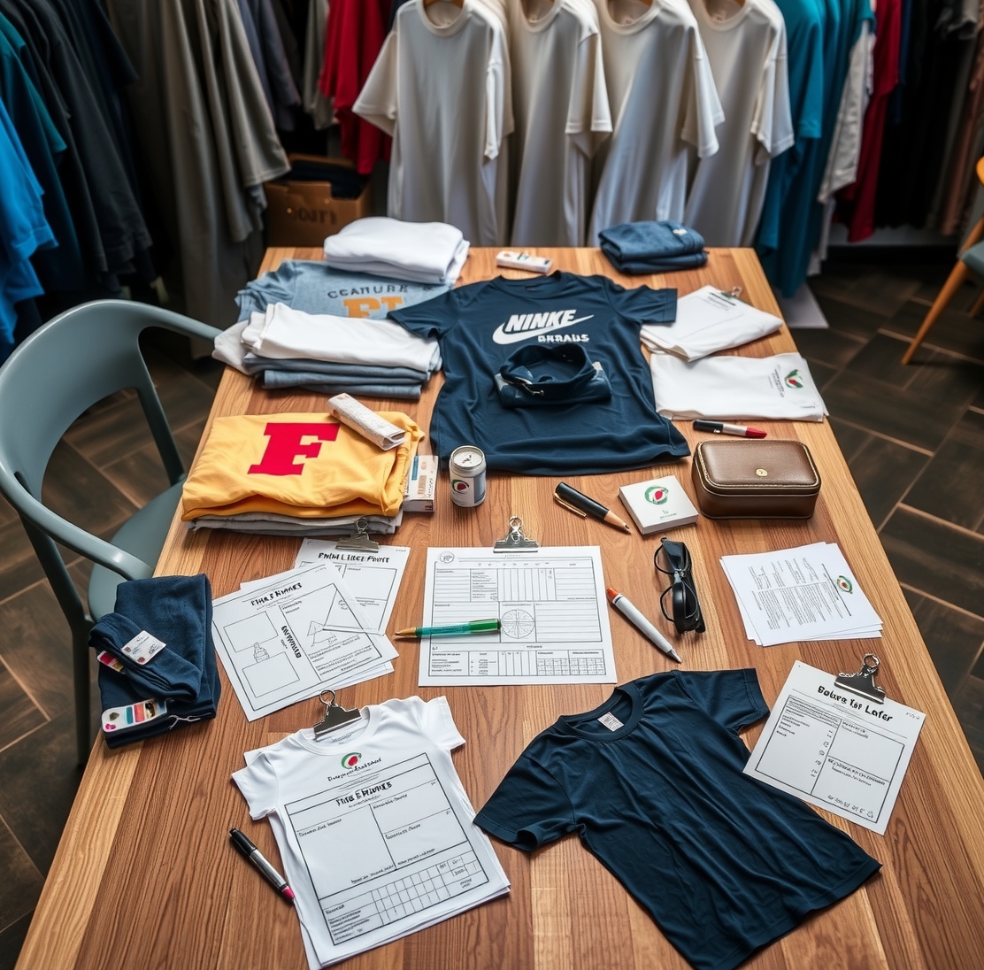 Preparation visual for Tshirt Printing Columbus Ohio Guide