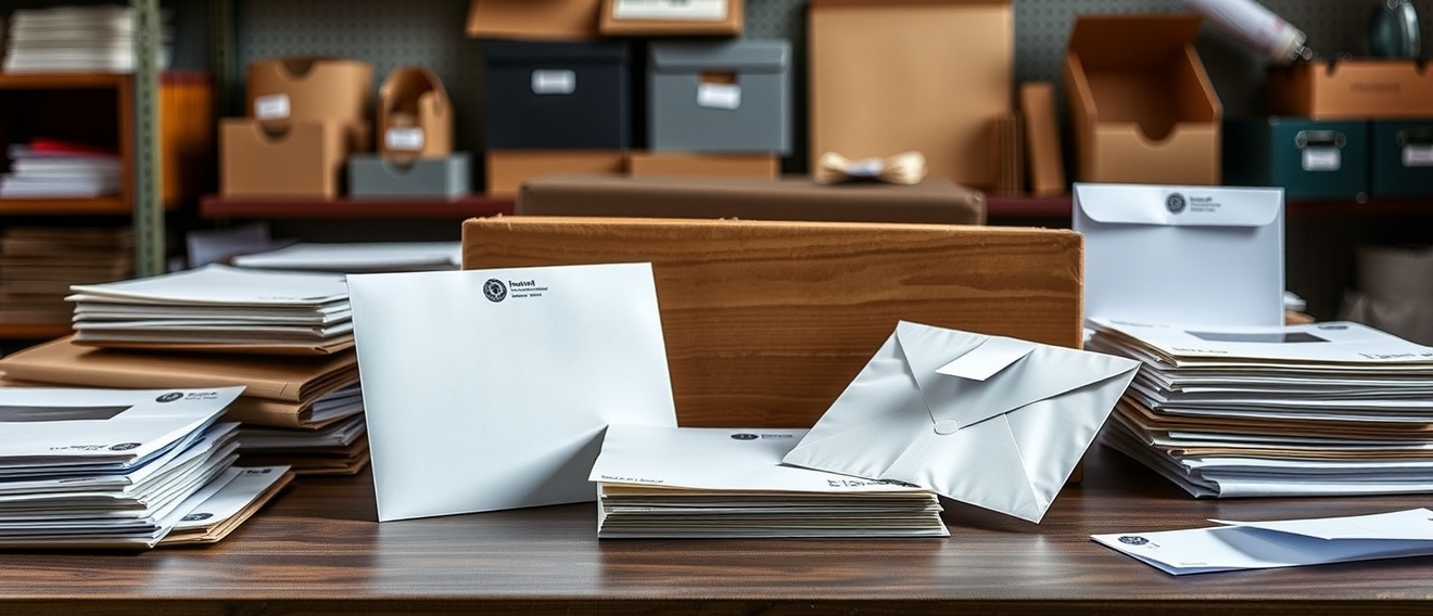 Preparation visual for 9 X 12 Envelope Printing Guide