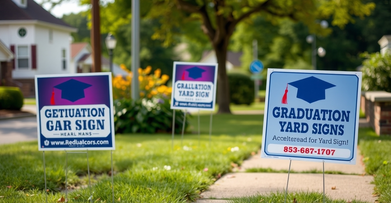 Graduation Yard Signs Near Me Guide