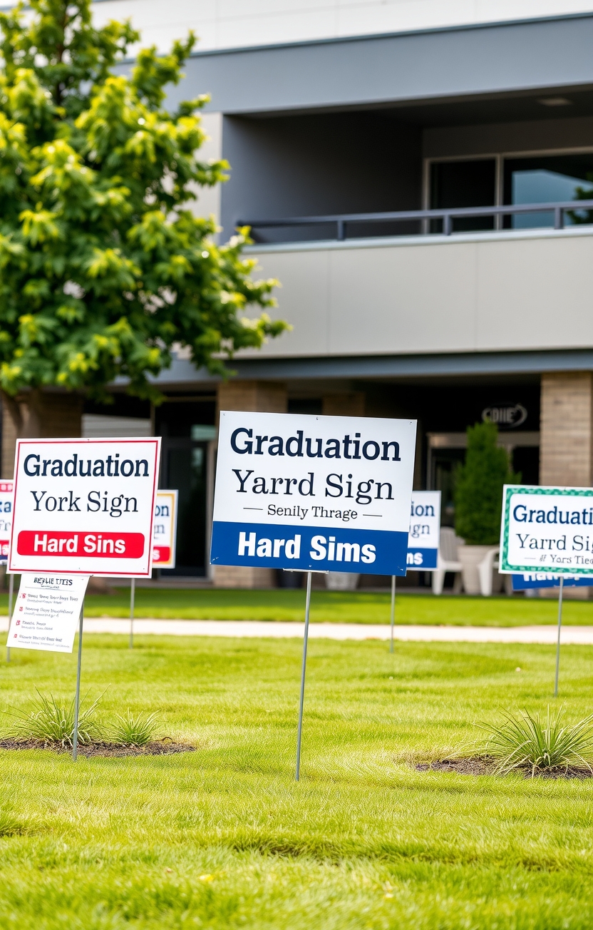 Evaluating the best Graduation Yard Signs Near Me Guide environment