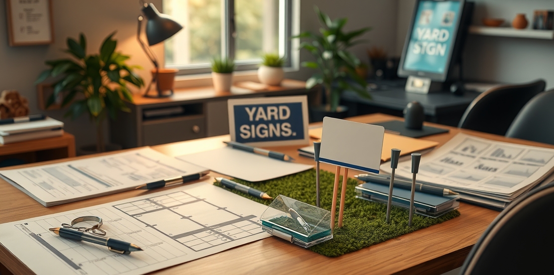 Preparation visual for Yard Signs Plastic Guide
