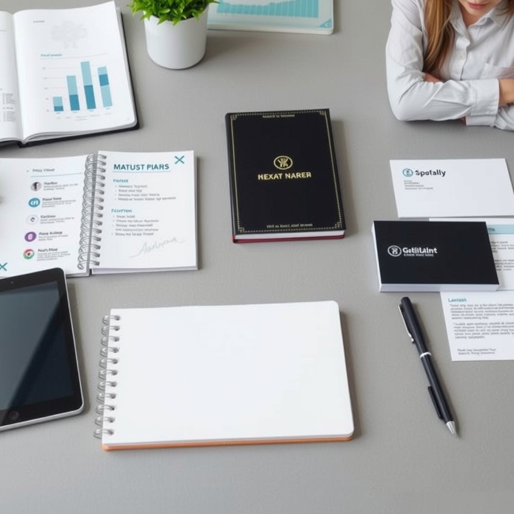 Preparation visual for Business Cards Printing Service Guide