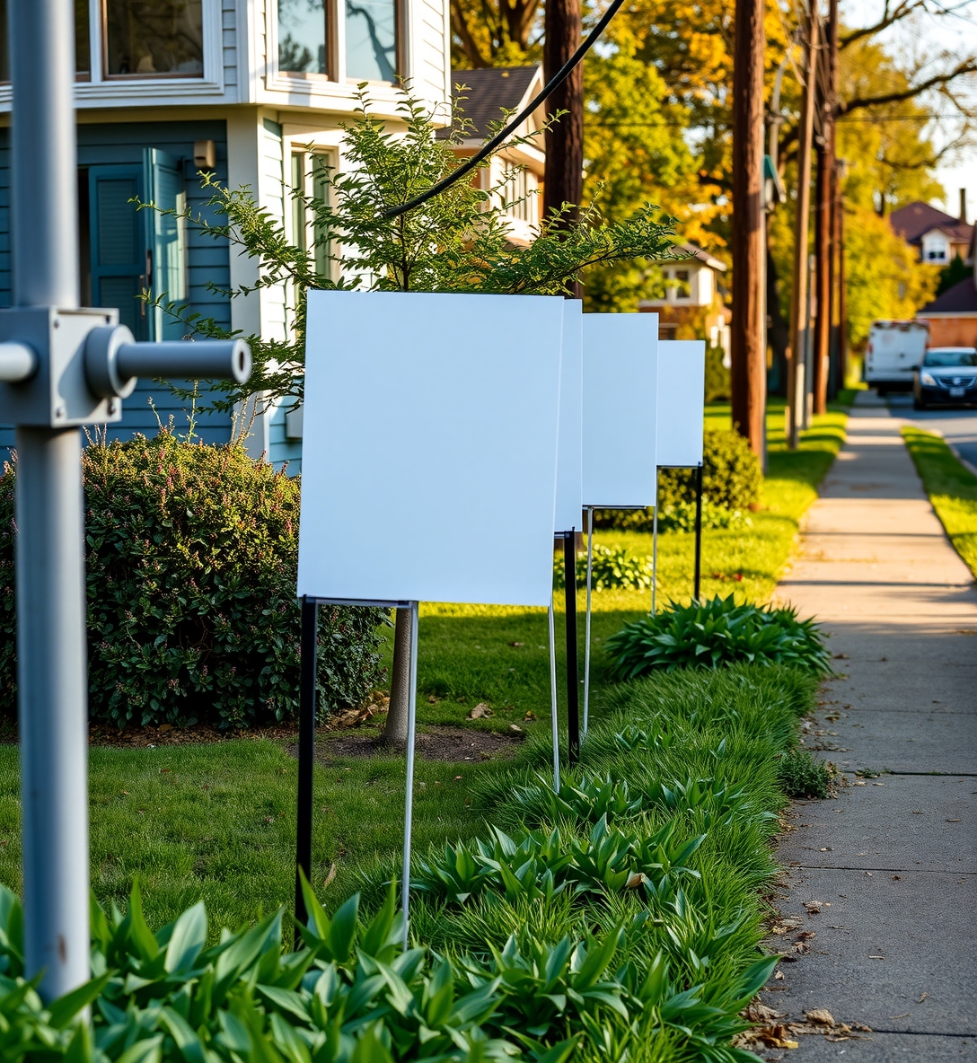 Blank Yard Signs 18x24 Guide