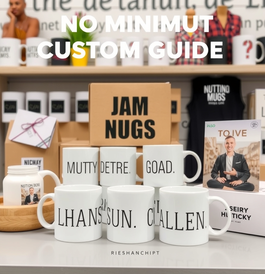 Checklist for No Minimum Custom Mugs Guide