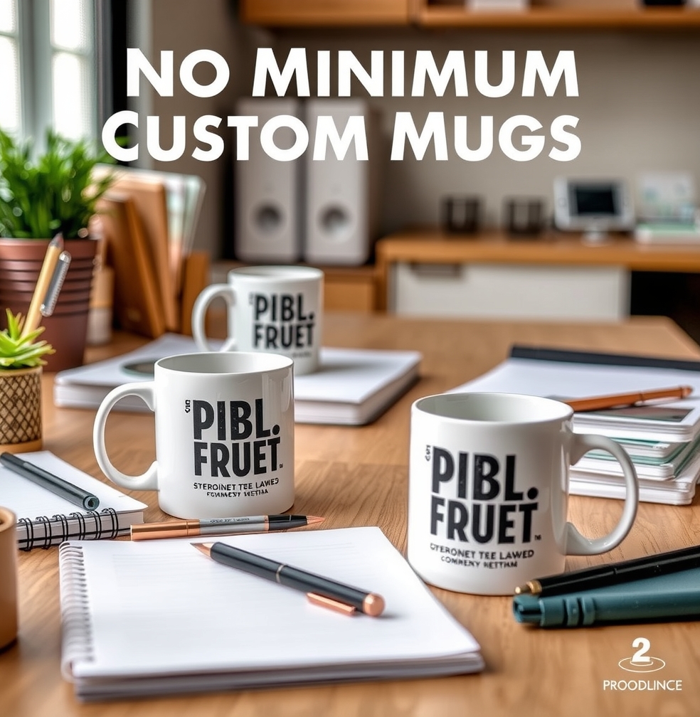 Preparation visual for No Minimum Custom Mugs Guide