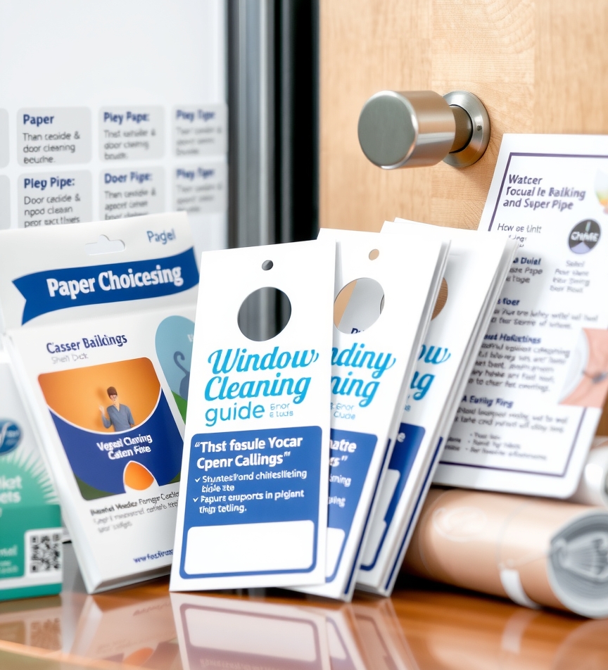 Door Hangers Window Cleaning Guide