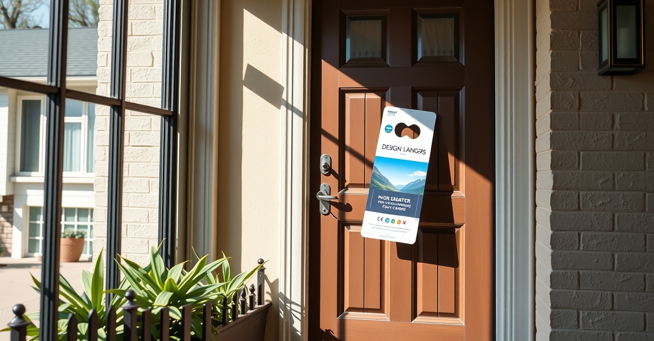Preparation visual for Design Door Hangers