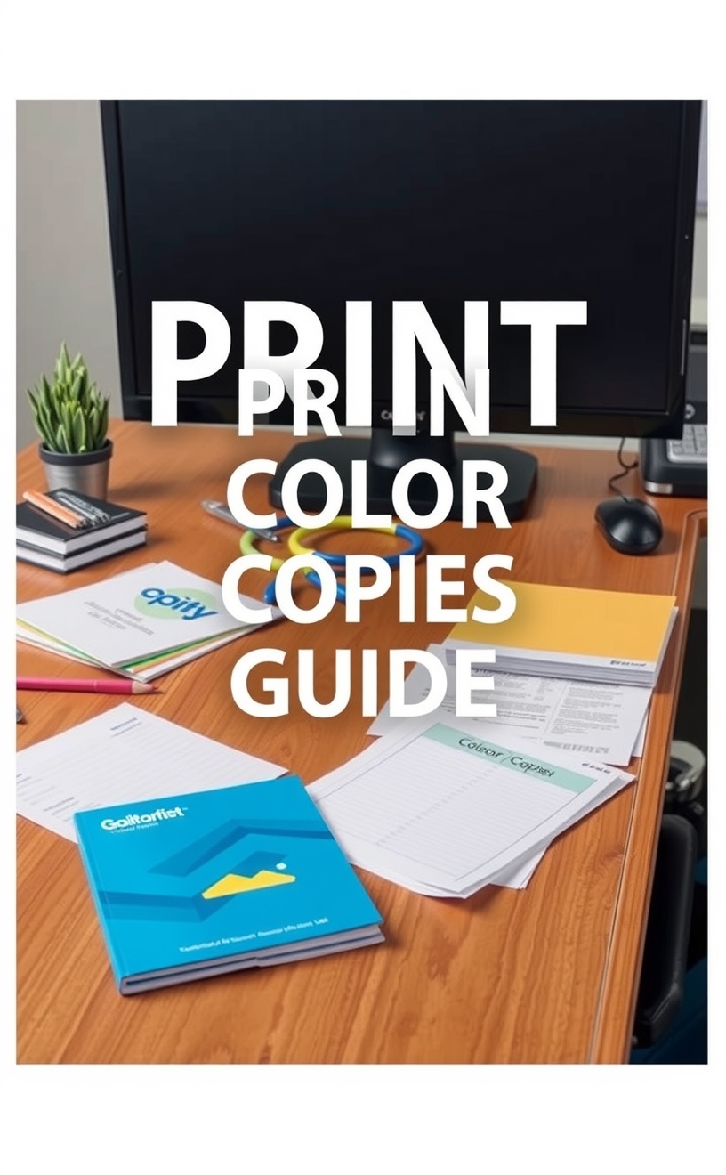 Evaluating the best Print Color Copies Guide environment