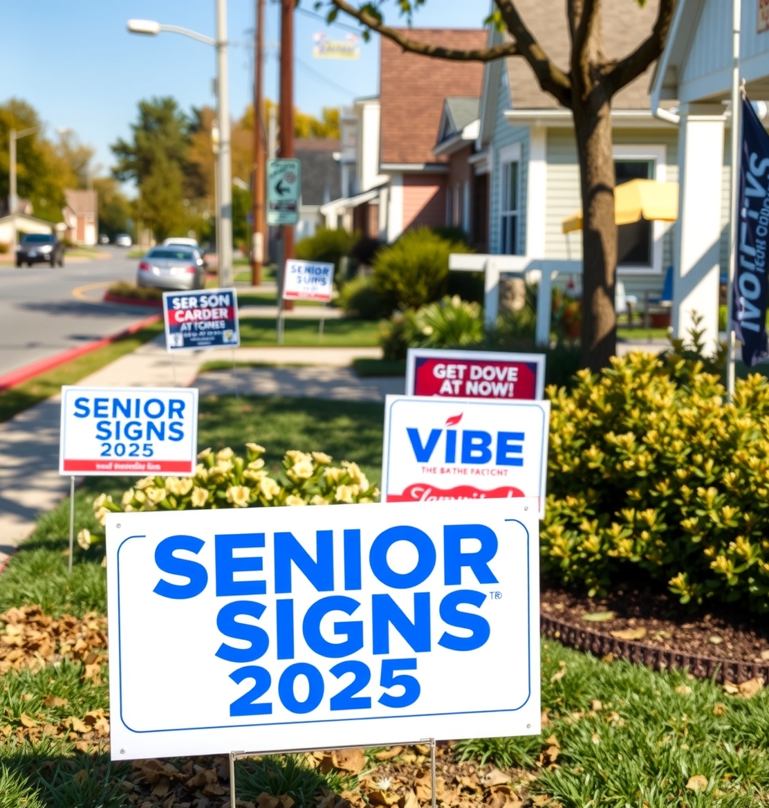 Quality check visual for Senior Yard Signs 2025 Guide