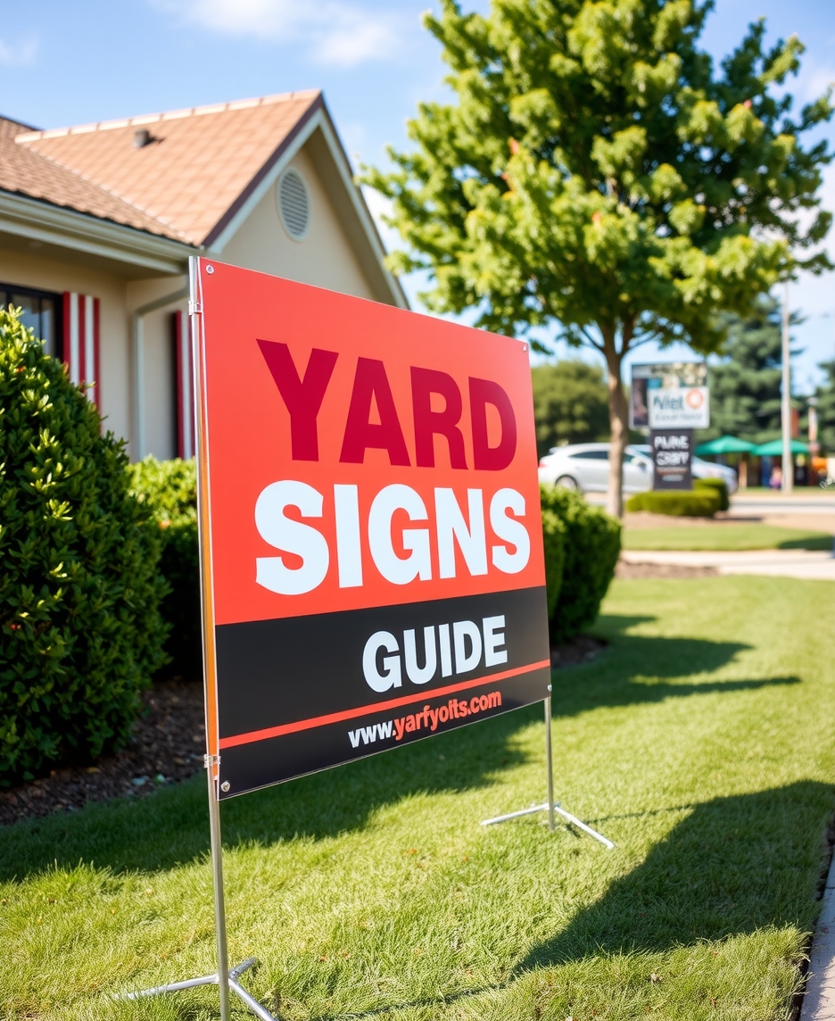 Evaluating the best Yard Signs Banners Guide environment