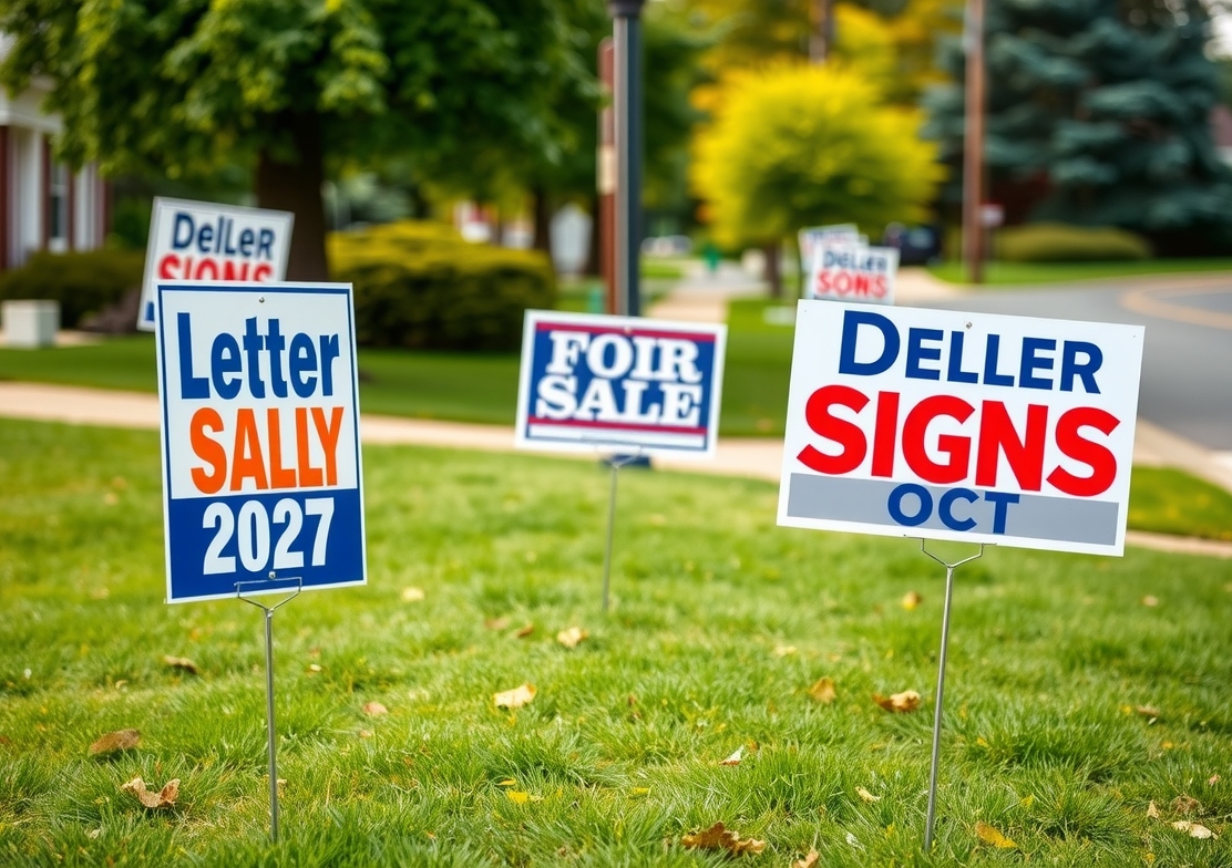 Letter Yard Signs Guide