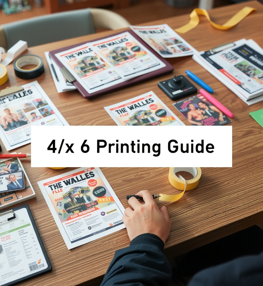 4x6 Flyer Printing Guide