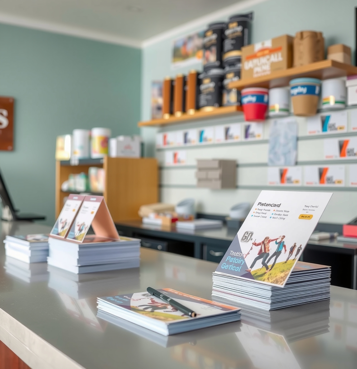 Preparation visual for Postcard Printing Atlanta Guide