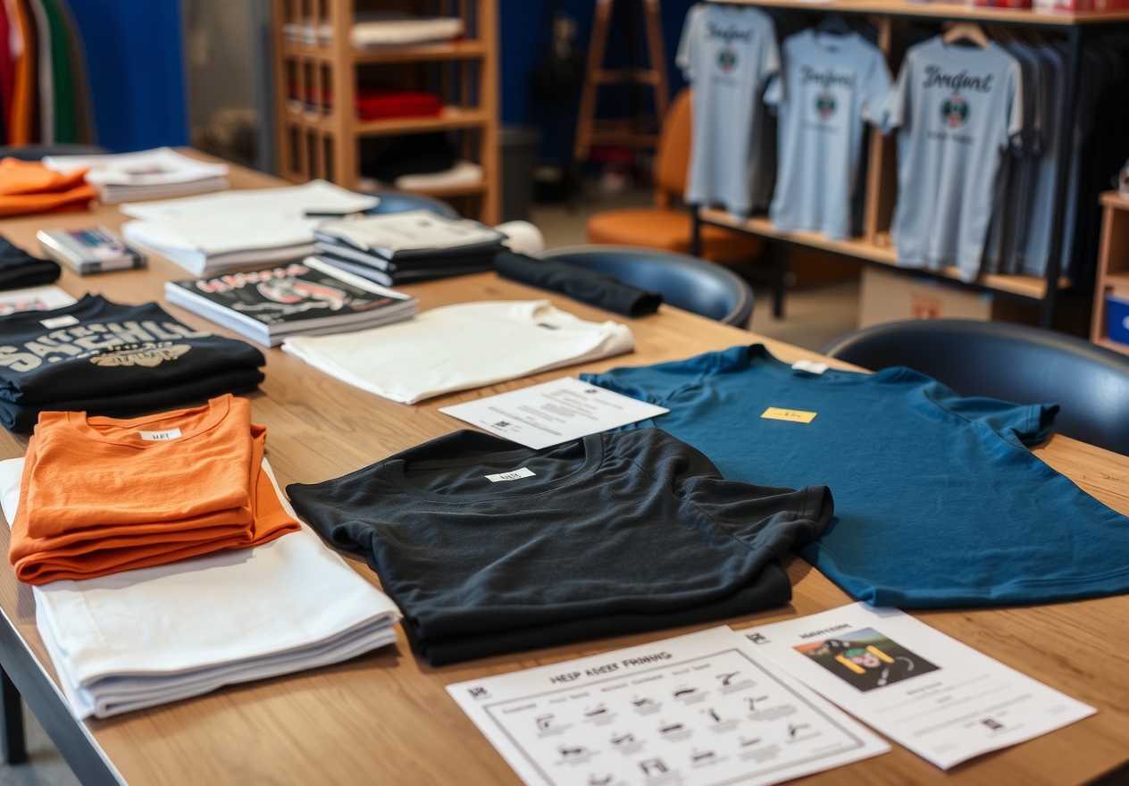 Preparation visual for Atlanta Tshirt Printing Guide