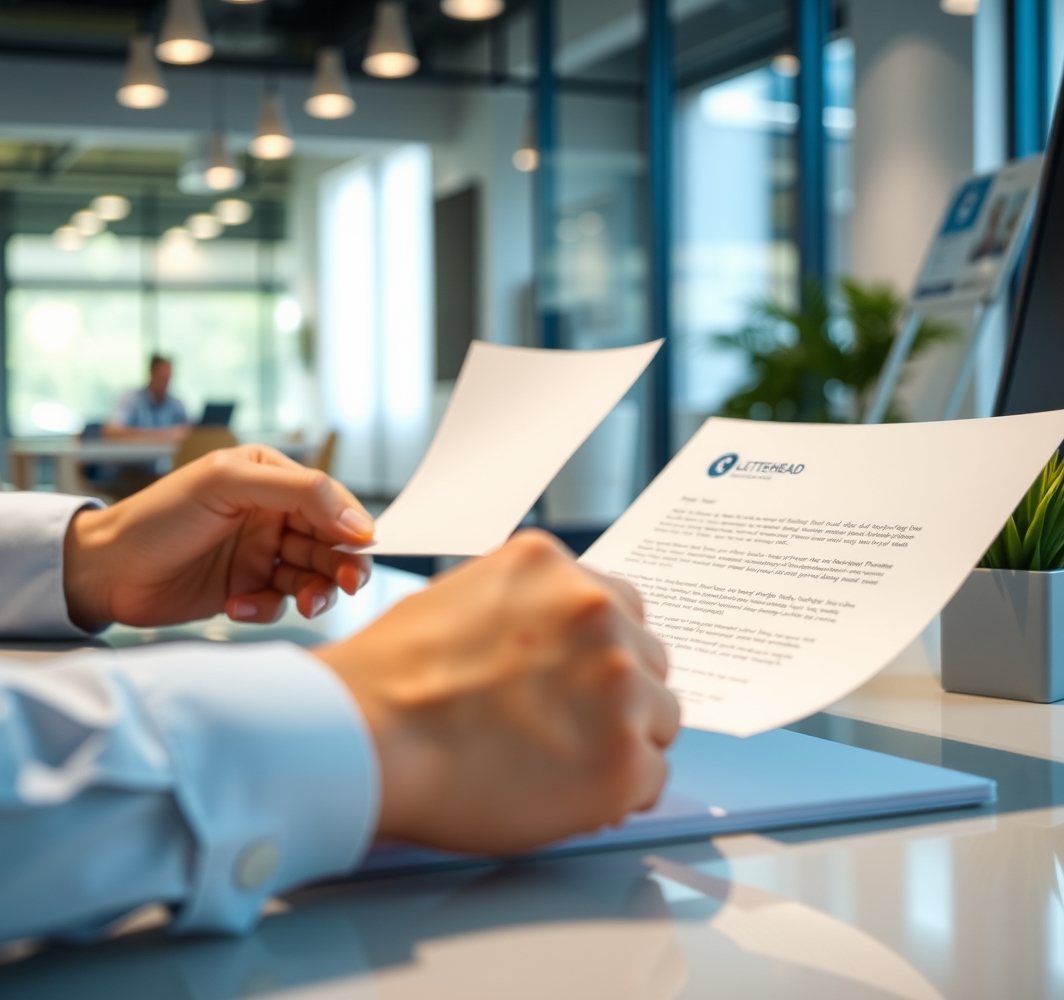 Quality check visual for Letterhead Printing Cost