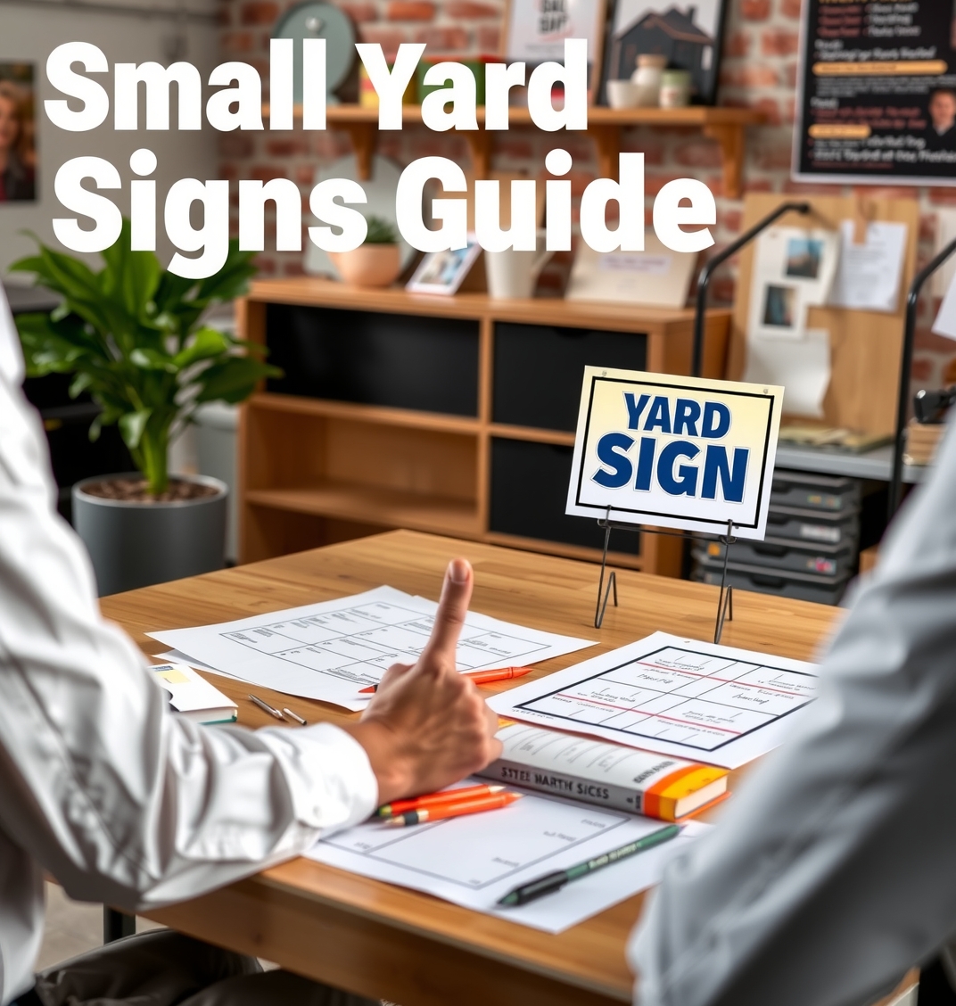 Checklist for Small Yard Signs Guide