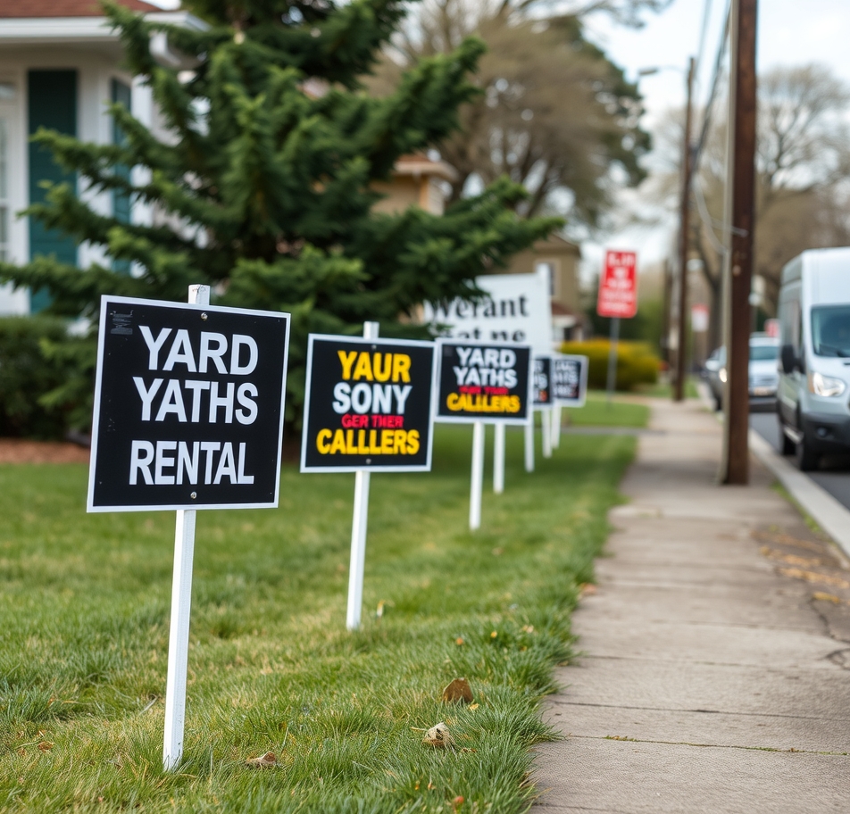 Yard Signs Rental Near Me Guide