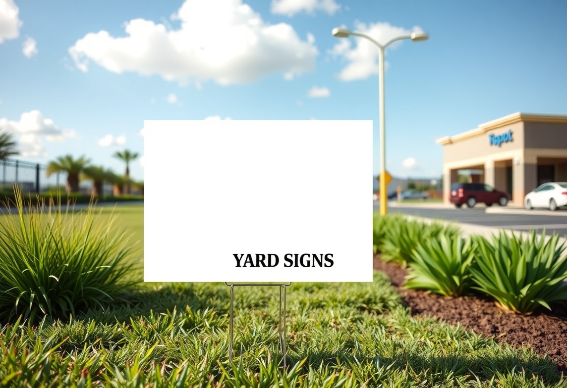 Checklist for Yard Signs Rental Near Me Guide