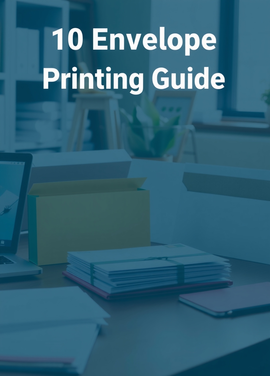 Checklist for 10 Envelope Printing Guide