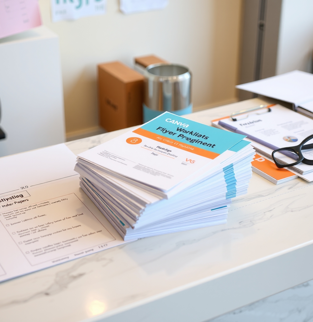 Quality check visual for Canva Flyer Printing Guide