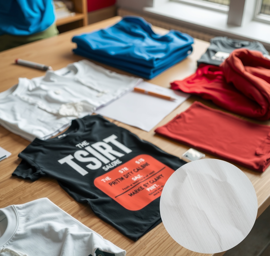 Preparation visual for Tshirt Printing Same Day Near Me Guide