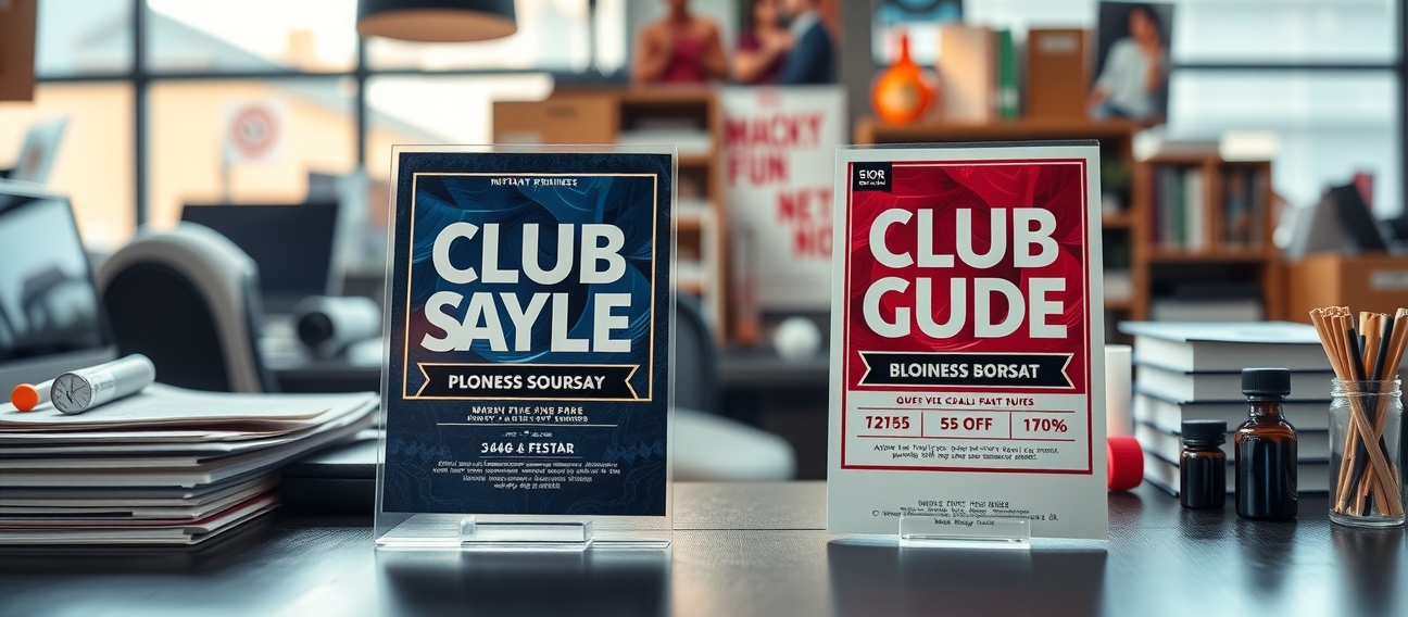 Preparation visual for Club Flyer Printing Guide