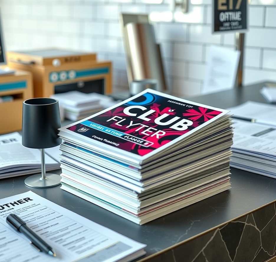 Quality check visual for Club Flyer Printing Guide