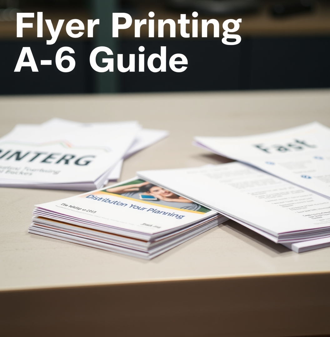 Checklist for Flyer Printing A6 Guide