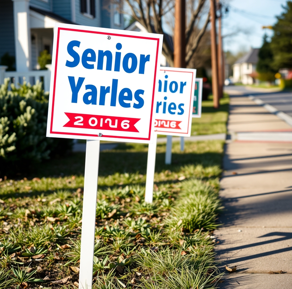 Preparation visual for Senior Yard Signs 2026 Guide