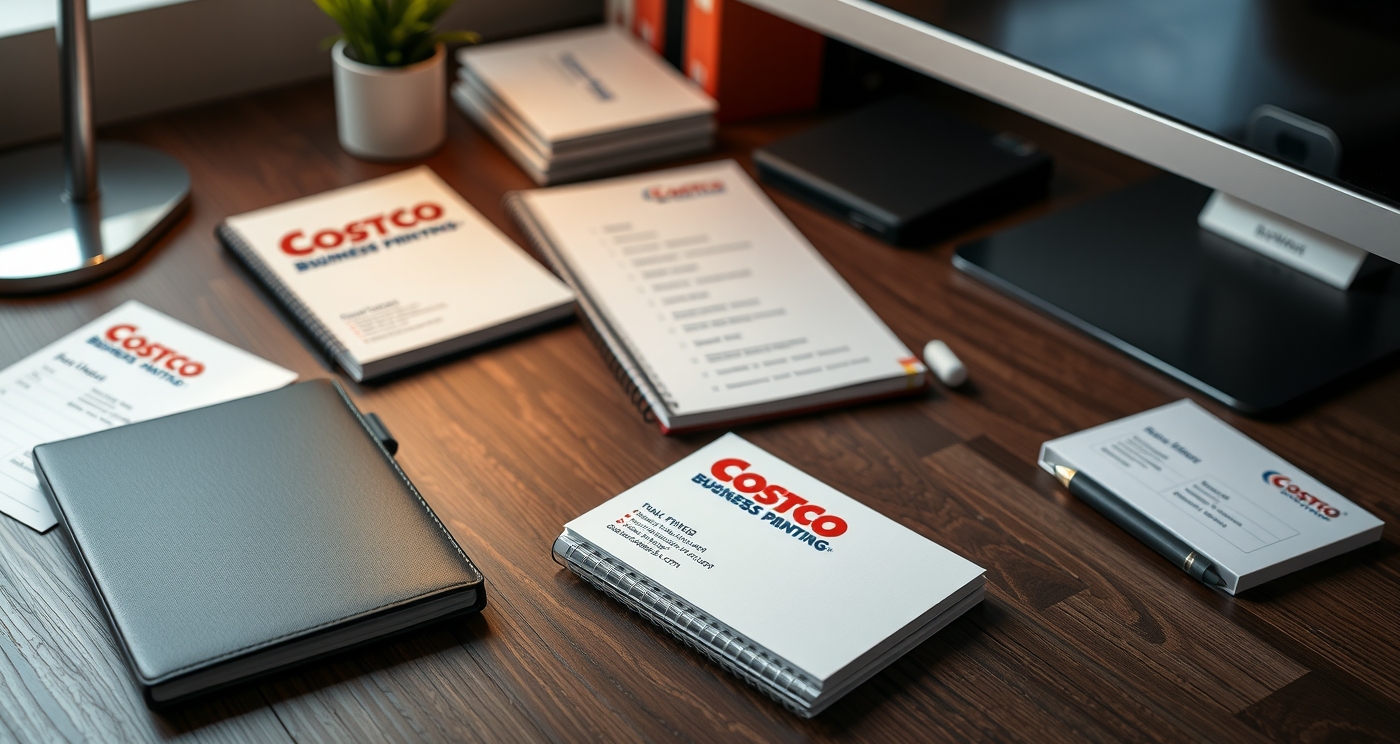Preparation visual for Costco Business Cards Printing