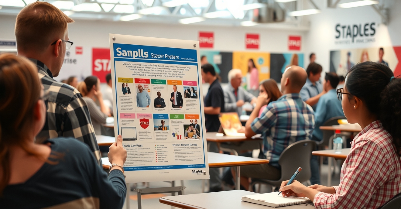 Printing Posters at Staples Guide