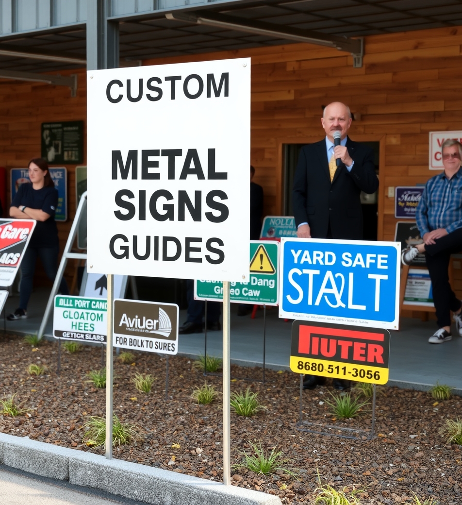 Evaluating the best Custom Metal Yard Signs Guide environment