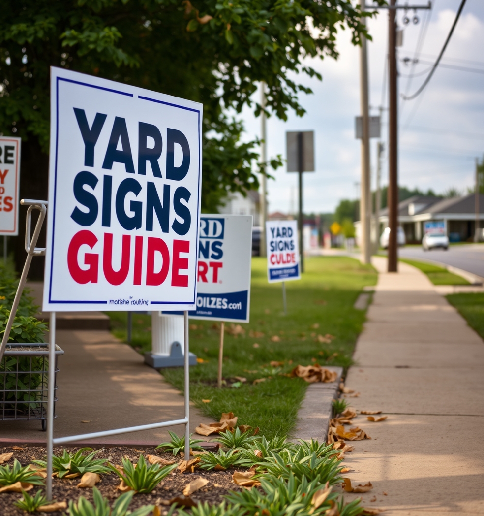 Yard Signs Montgomery Al Guide