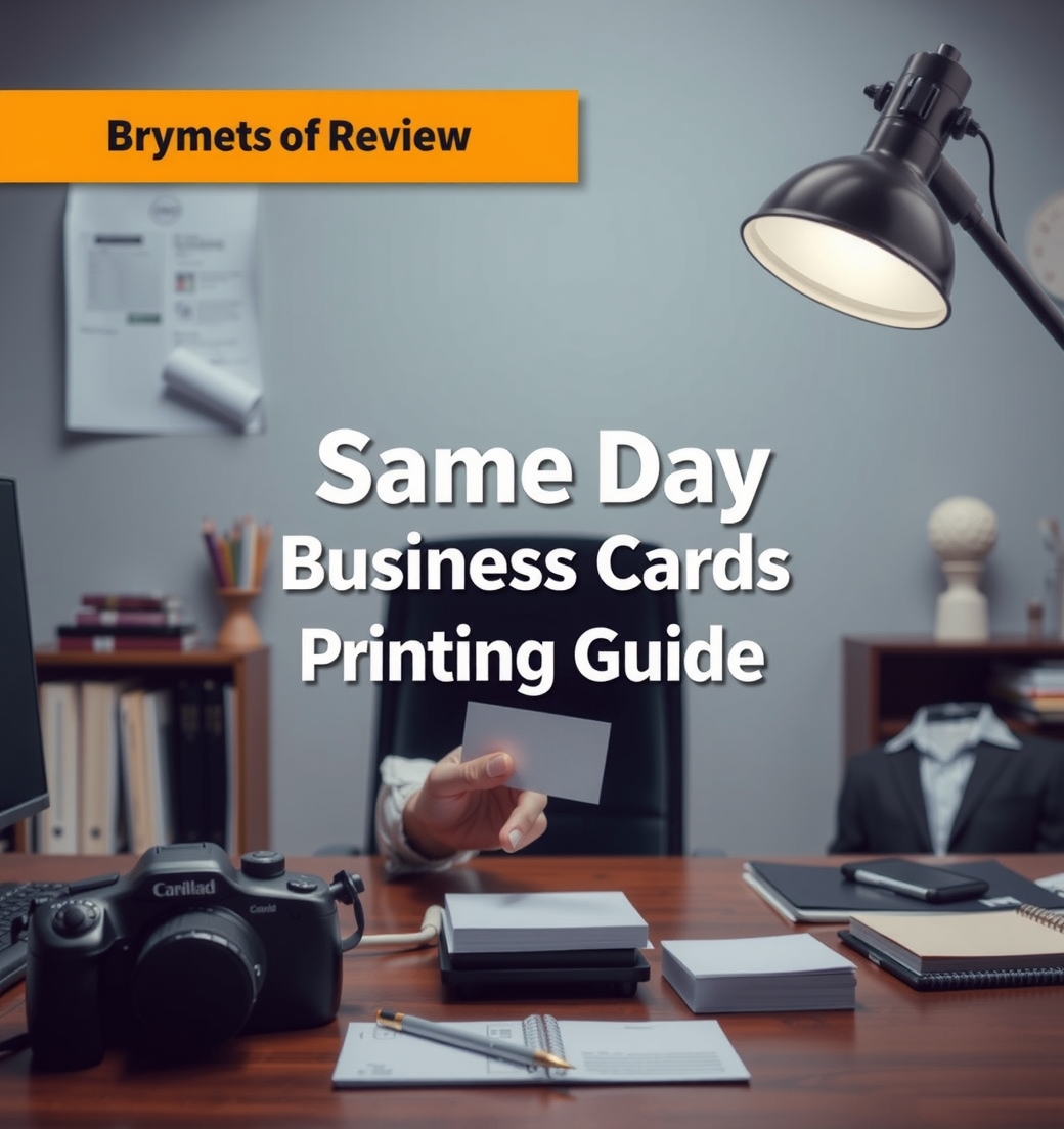 Same Day Business Cards Printing Guide