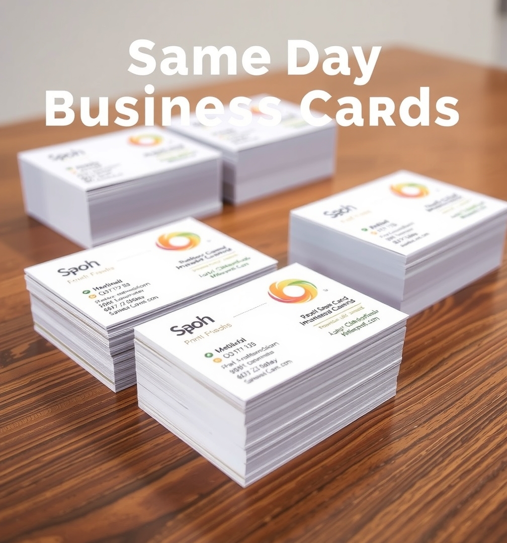 Evaluating the best Same Day Business Cards Printing Guide environment