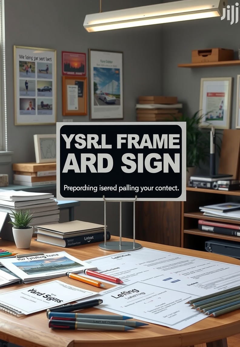 Quality check visual for Metal Frame Yard Signs Guide