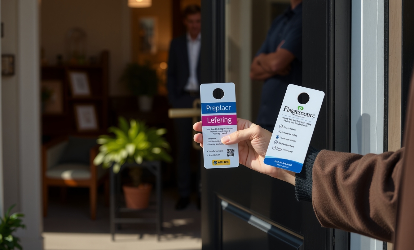 Checklist for Business Cards and Door Hangers Guide