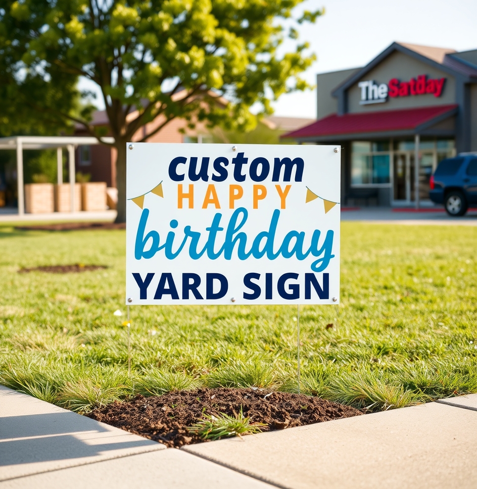Evaluating the best Custom Birthday Yard Signs Guide environment