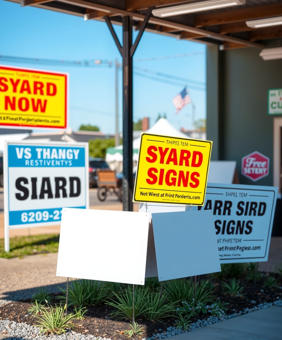 Evaluating the best Print Yard Signs Near Me Guide environment