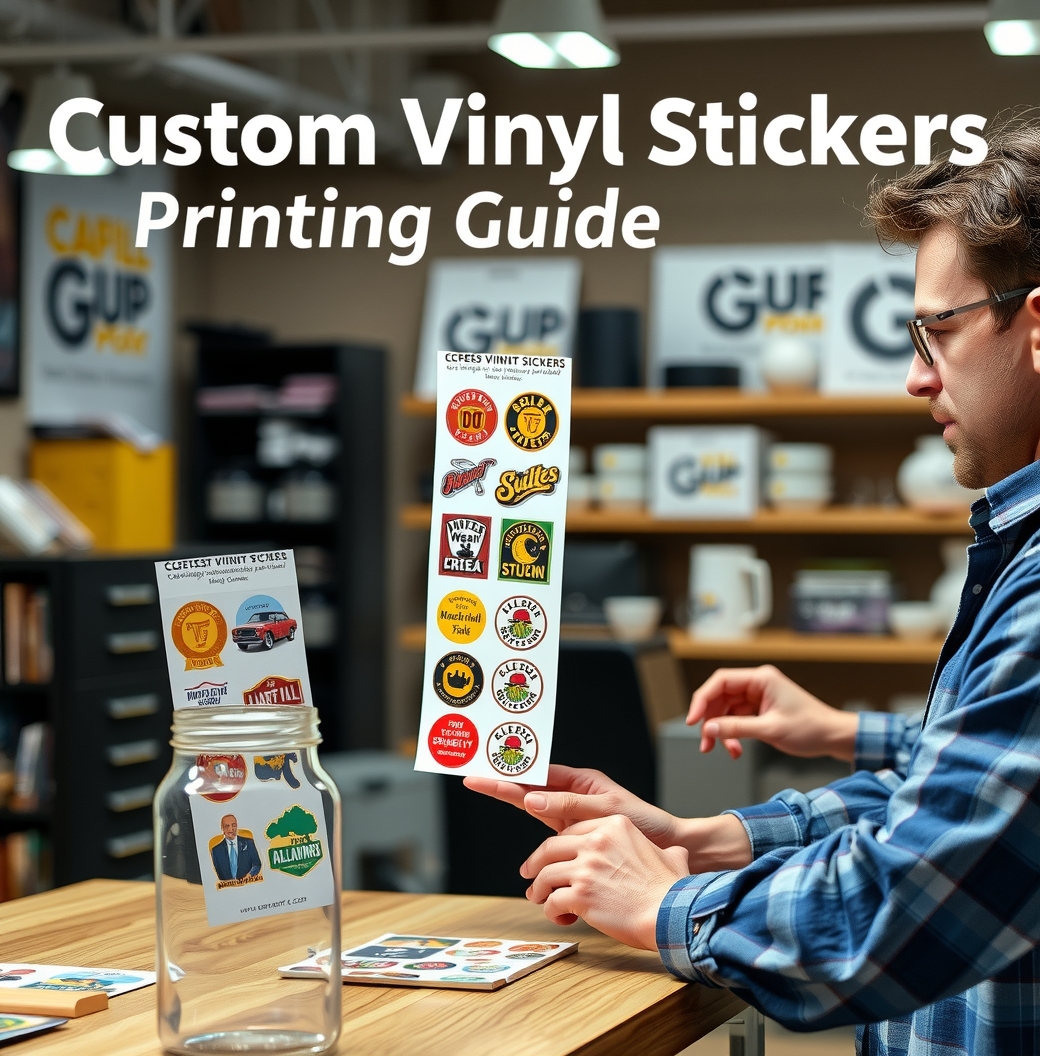 Checklist for Custom Vinyl Stickers Printing Guide