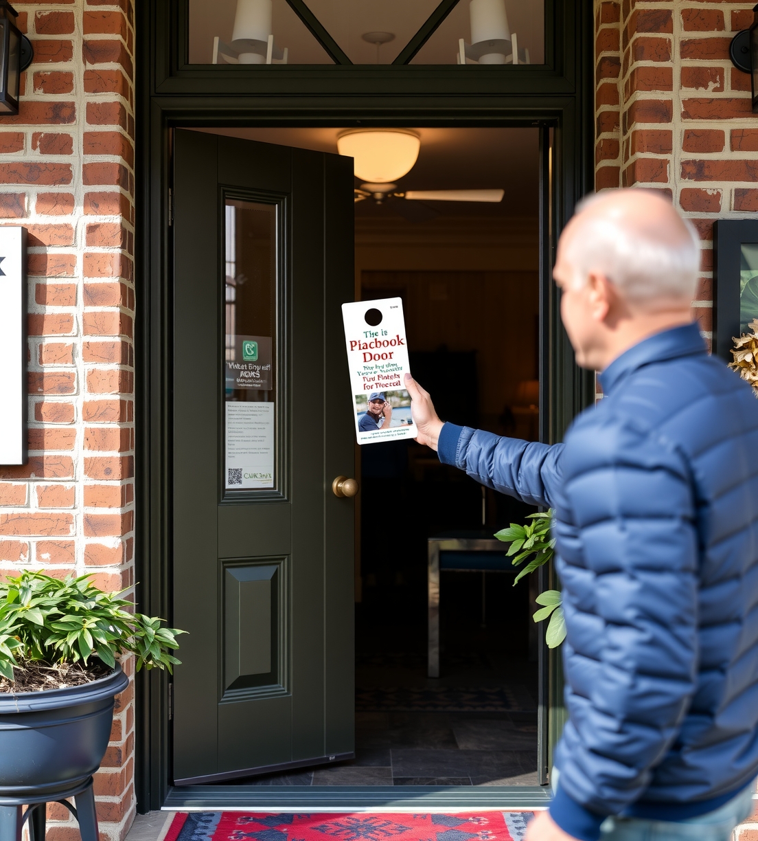 Preparation visual for Where to Order Door Hangers Guide