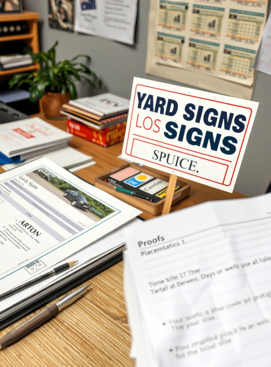 Checklist for Yard Signs Los Angeles Guide