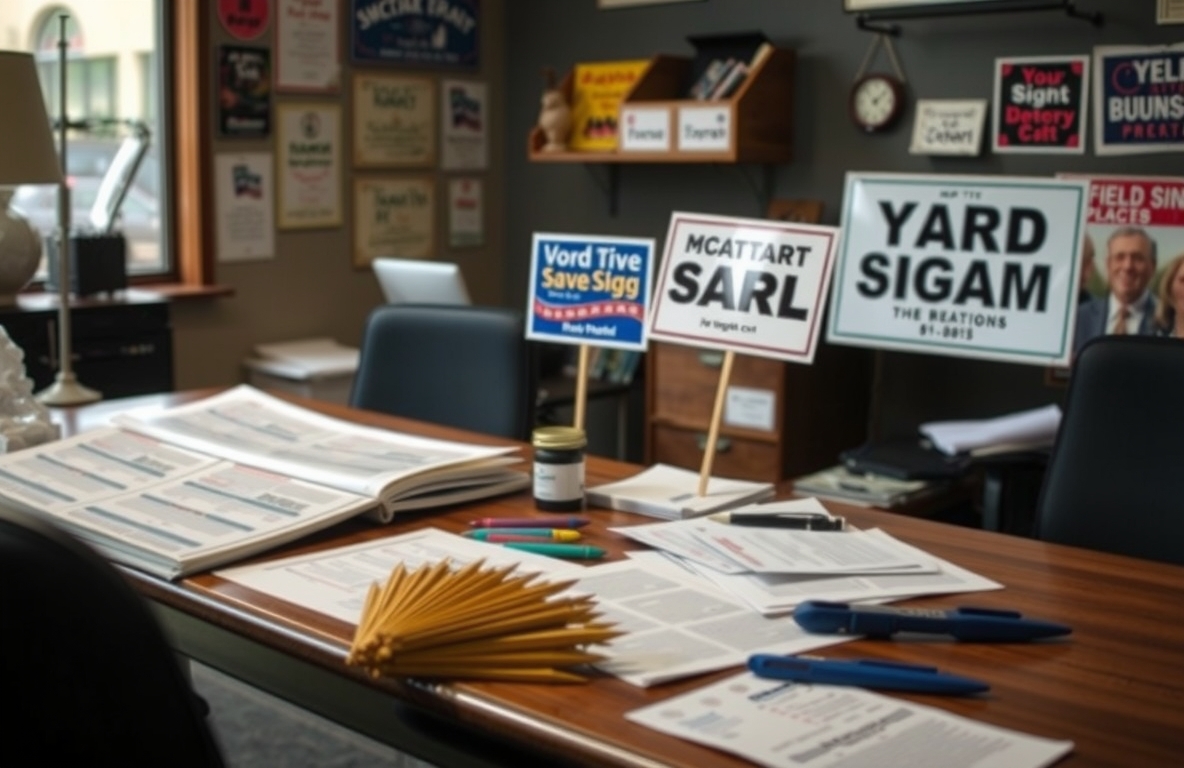 Preparation visual for Yard Signs Jackson Ms Guide