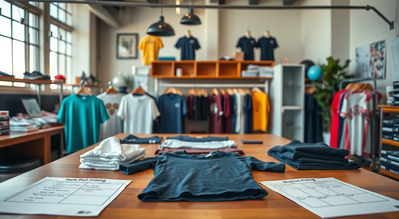 Preparation visual for Tshirt Printing Austin Guide